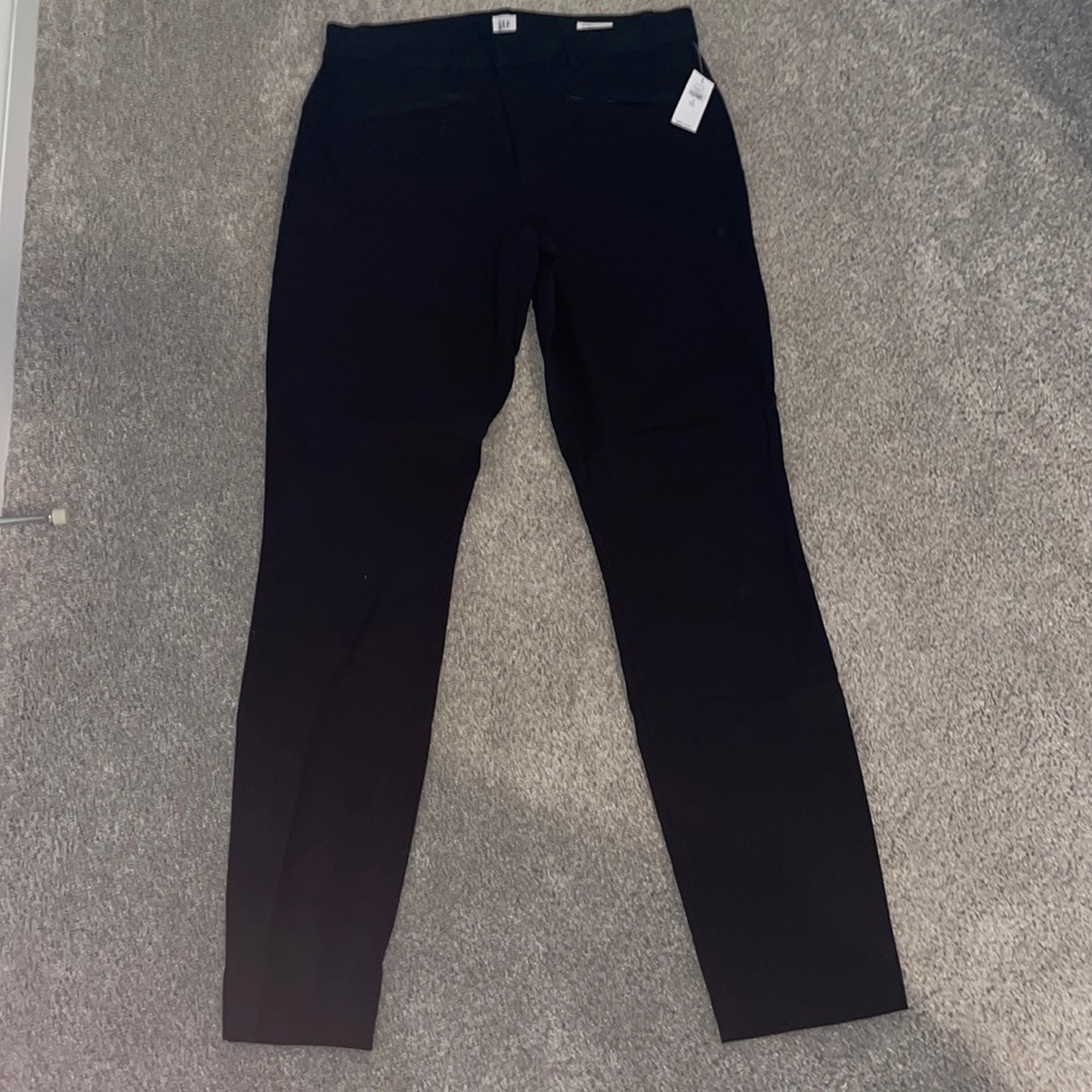 NWT! Gap Signature Skinny Ankle Pants - black - size 10 TALL